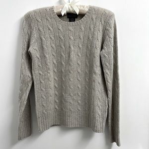 Ralph Lauren - Classic Cable Knit Cashmere Sweater - XS.